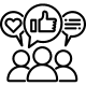 Connect and Engage Icon